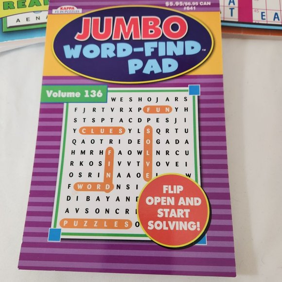 Big Print Puzzle Book Lot - Picture 5 of 5